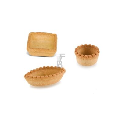 Neutral assorted shortcrust pastry tarts